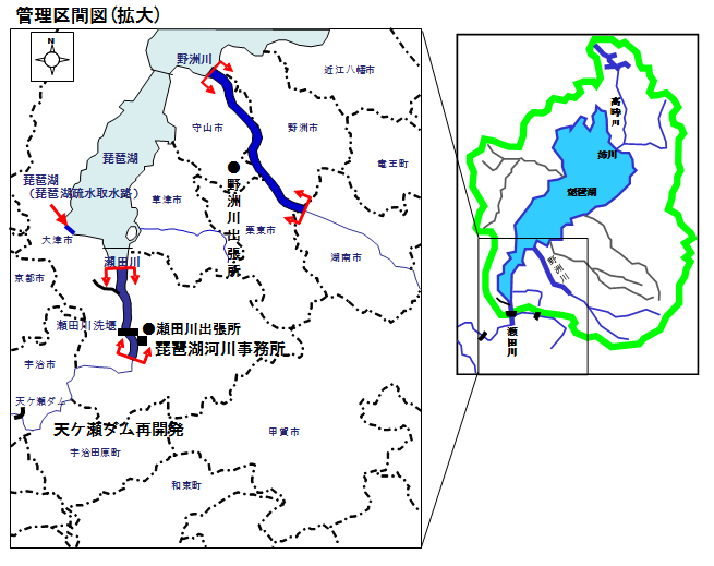 管理区間図