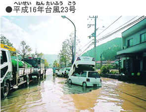 平成16年台風23号