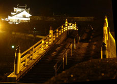 福知山城ライトアップ