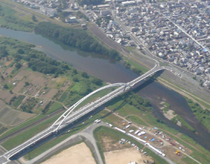 由良川空撮