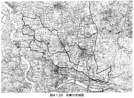 図４．１．２６兵庫川流域図