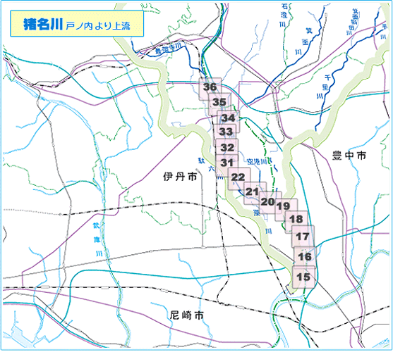 猪名川地図