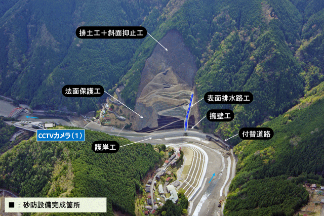 砂防設備整備予定図