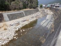 渓流保全工（右岸：護岸工）