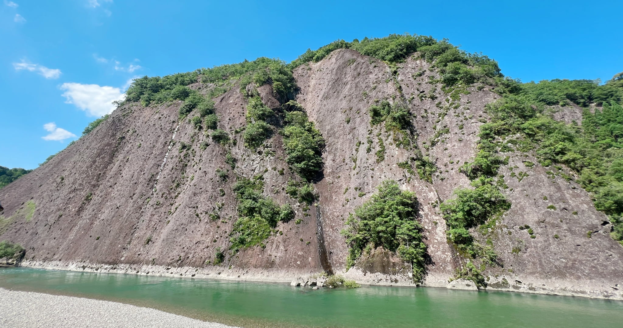 一枚岩（古座川町）