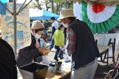 販売活動の様子