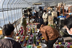 プランターに関する意見交換の様子