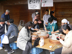 旅館たかだ:そばがき