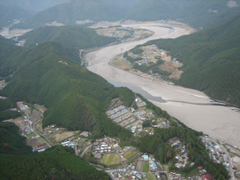 空からのシーニックバイウェイ熊野本宮大社編