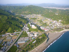 空からのシーニックバイウェイ千里の浜編