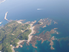 空からのシーニックバイウェイ田辺市海岸編