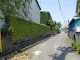 日の出紡績のレンガ塀1