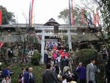 芳養八幡神社例祭の人出