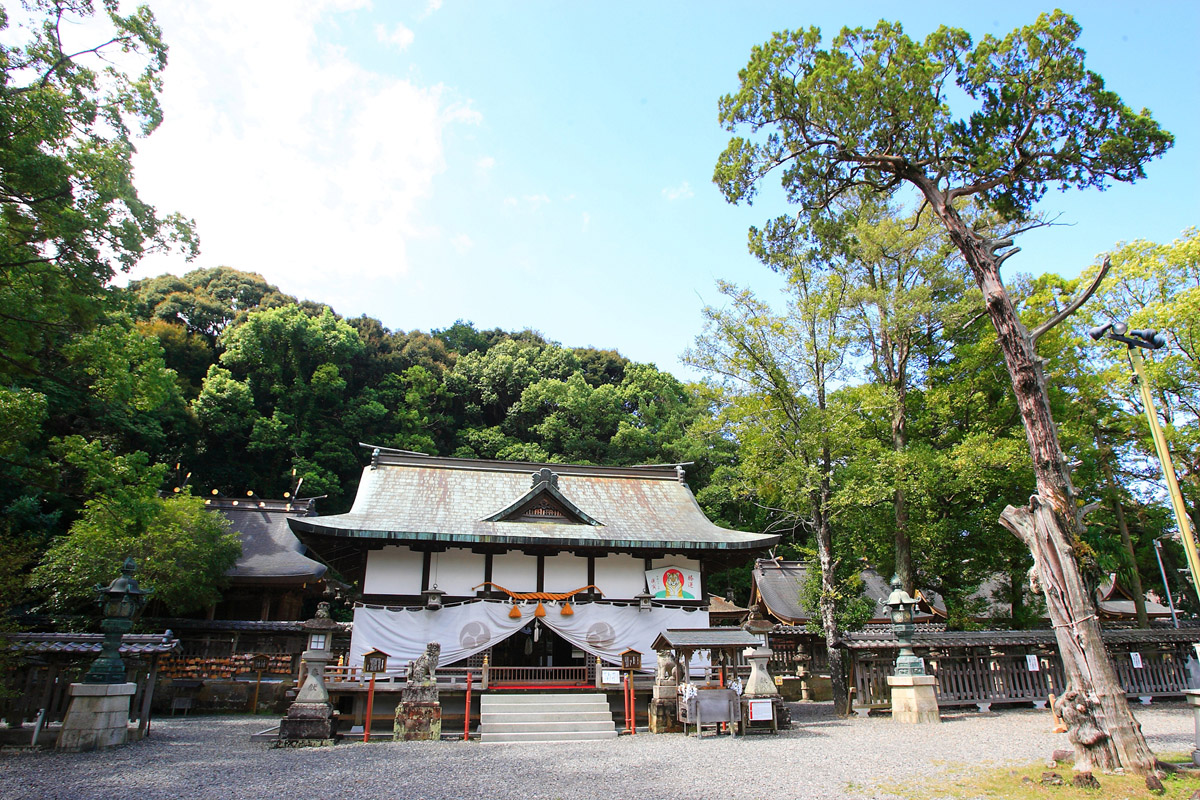熊野古道と闘けい神社