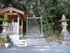 山祇神社の急階段