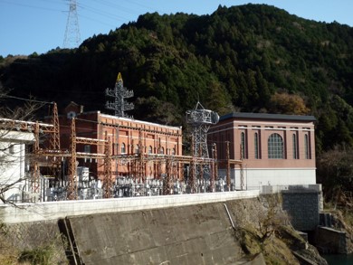 高津尾発電所 旧発電機棟