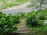 手づくりの階段