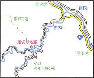 尾切地蔵マップ