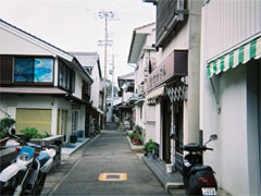 旧い町並み