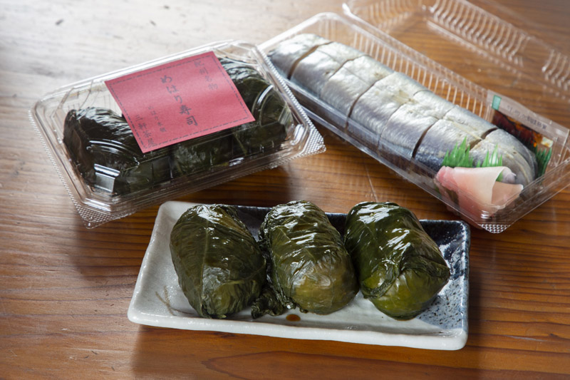 めはり寿司とさんま寿司