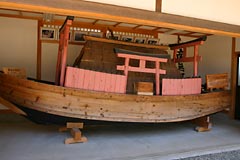 復元された補陀洛渡海船