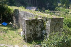 清水氏館跡石垣