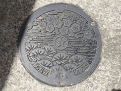 田辺市マンホール