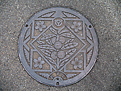 上富田町マンホール