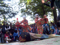 岡の獅子舞
