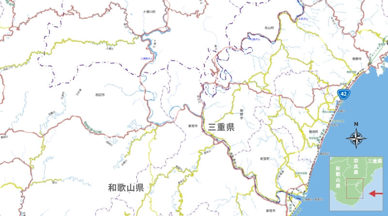 熊野川の雨量