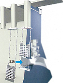常用放流設備（予備ゲート）のイメージ図