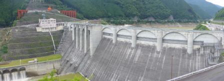 大滝ダム第2展望台パノラマ写真