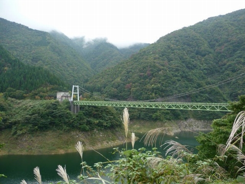 貯水池中流部