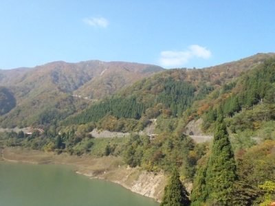 中流 下流方向