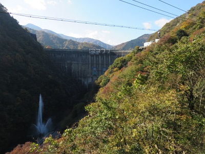 堤体 下流より