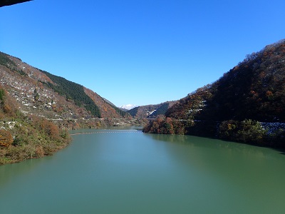 若生子大橋上