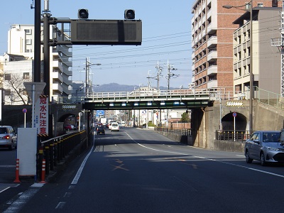 冠水表示板