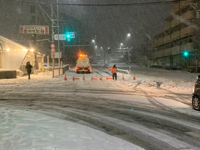 2023年1月大雪　通行止規制
