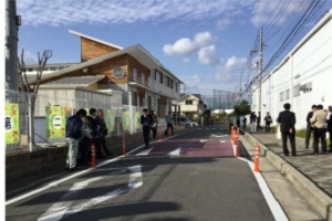 現地検討会（八幡市の事例）