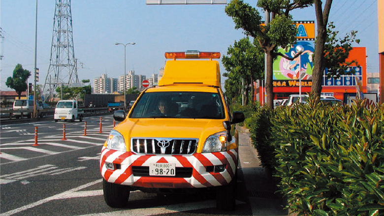 日常点検(道路パトロール)