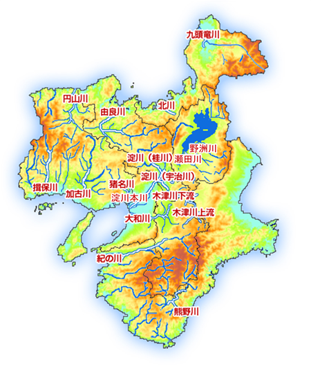 河川別の減災対策の取組状況マップ