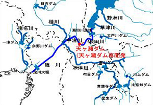 天ヶ瀬ダム再開発事業の諸元