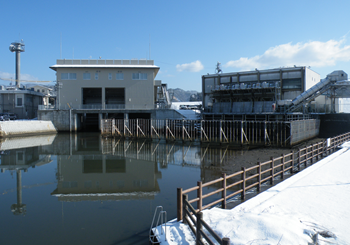 豊岡排水機場（豊岡出張所と同敷地内）