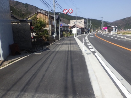 歩道・自転車歩行者道の整備