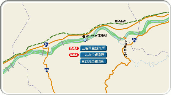 伊都郡エリア地図