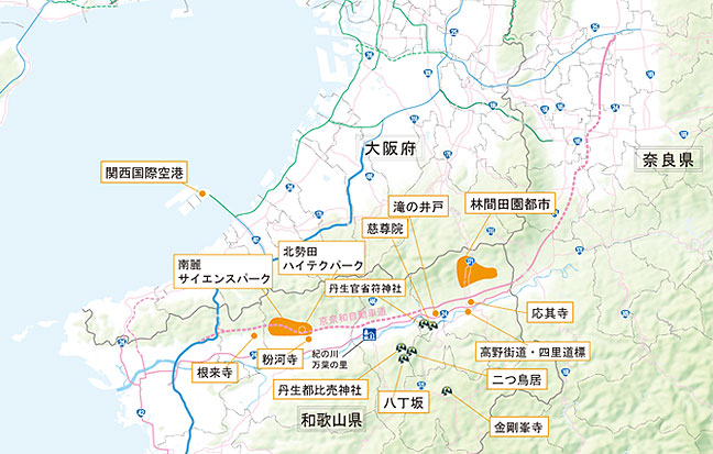 和歌山県地図