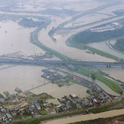 大和川の洪水（平成7年7月）