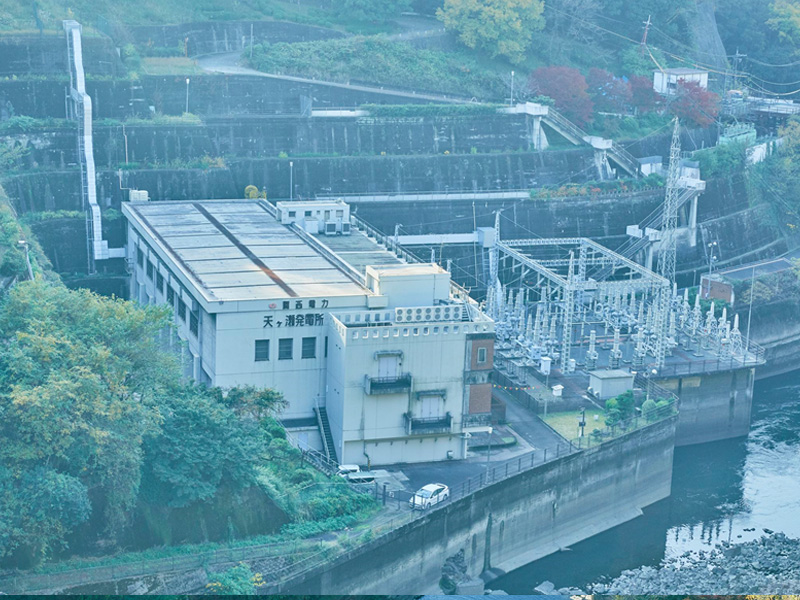 関西電力 天ヶ瀬発電所
