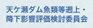 天ケ瀬ダム魚類等遡上・降下影響評価検討委員会